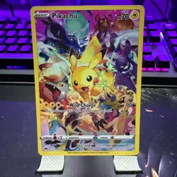 Pokemon TCG Crown Zenith Pikachu Holo Card 160/159 2023 Secret Rare NM - Image 1