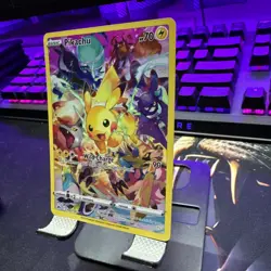 Pokemon TCG Crown Zenith Pikachu Holo Card 160/159 2023 Secret Rare NM - Image 2