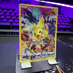 Pokemon TCG Crown Zenith Pikachu Holo Card 160/159 2023 Secret Rare NM - Image 3