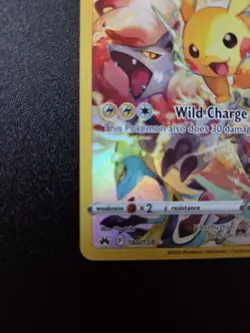 Pokemon TCG Crown Zenith Pikachu Holo Card 160/159 2023 Secret Rare NM - Image 5