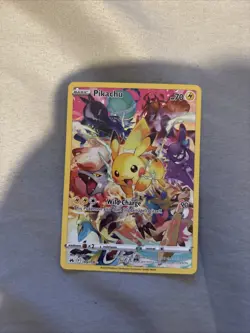 Pokemon TCG Crown Zenith Pikachu Holo Card 160/159 2023 Secret Rare NM - Image 3