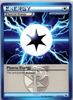 Pokemon TCG Plasma Energy 91/101 Plasma Blast LP - Image 1