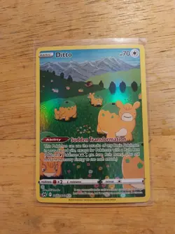 Pokemon TCG Ditto Crown Zenith-Galarian Gallery Holo Ultra Rare - Image 1