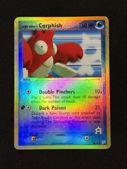 Corphish #26/95 - Pokemon TCG - EX Team Magma vs. Team Aqua - Reverse Holo - NM - Image 1