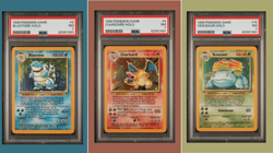 Charizard Blastoise Venusaur Holo PSA 7 WOTC 1999 Pokemon Base Set Unlimited - Image 1