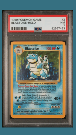 Charizard Blastoise Venusaur Holo PSA 7 WOTC 1999 Pokemon Base Set Unlimited - Image 4
