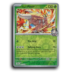 Ethan's Pinsir 001/182 Uncommon Destined Rivals Pokemon Reverse Holo NM - Image 1