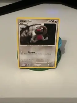 Pokemon Slakoth Card Mysterious Treasures Series, #99/123 - Image 1