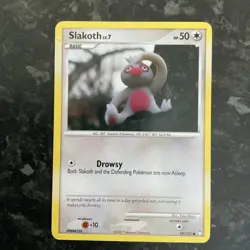 Slakoth - 99/123 - Mysterious Treasures - MP - Pokemon Card - Image 1
