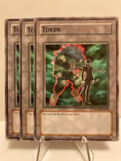 Yu-Gi-Oh! 2008 Promo Token Card 3X Destiny Hero - Double Dude TKN3-EN006 X3 NM - Image 1