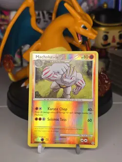 Pokemon TCG Machoke Diamond Pearl 53/130 Reverse Holo Uncommon - Image 1