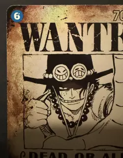 Portgas.D.Ace (119) (Wanted Poster) OP13-119 Carrying On His Will Foil - Image 2