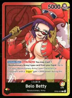 2023 Awakening of the New Era Belo Betty Leader / Red/Yellow/Revolutionary Army - Image 1