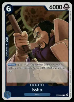 2023 Awakening of the New Era Issho Character / Blue/Navy #OP05-042 - Image 1