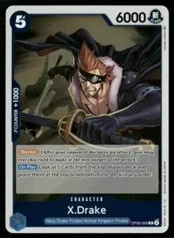 2023 Awakening of the New Era X.Drake Character / Blue/Navy/Drake Pirates/Animal - Image 1