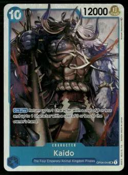 2023 Awakening of the New Era Kaido Character / Blue/The Four Emperors/Animal - Image 1
