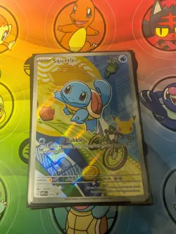 Pokemon TCG First Partner Illustration Rare Series 1 Kanto Gen 1 Starters - Image 3