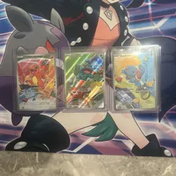 Pokemon TCG First Partner Illustration Collection Kanto Series GEN 1 Starters A - Image 1