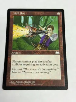 Mint/Near-Mint, English - 1 x MTG Null Rod Weatherlight - Image 2