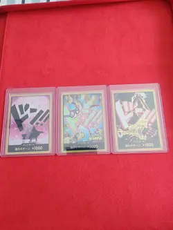 ONE PIECE DON CARDS JAPANESE - Image 1
