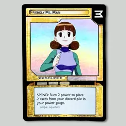 X2 BUNDLE - Mega Man 2004 Very Rare PROMO HOLO Foil TCG Card Game - Image 1