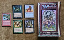 Magic The Gathering The Pocket Players Guide Fourth Edition & Cards Bundle - Image 1