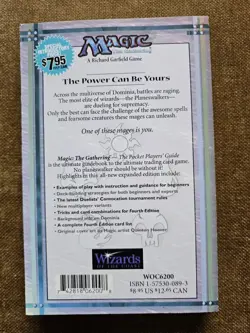Magic The Gathering The Pocket Players Guide Fourth Edition & Cards Bundle - Image 4