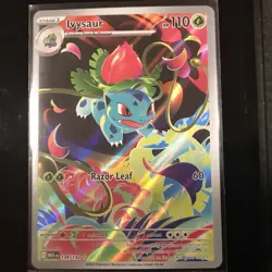 Ivysaur 134/132 Illustration Rare Mega Evolution Pokemon TCG NM/M - Image 1