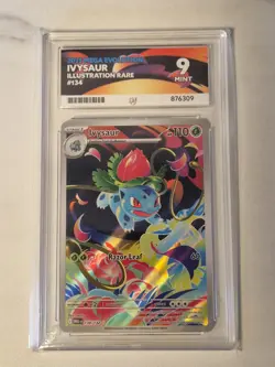 ACE 9 Ivysaur 134/132 Illustration Rare Mega Evolution English Pokemon TCG - Image 1