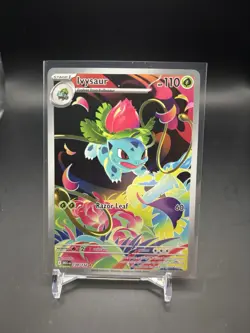 Ivysaur Illustration Rare 134/132 Mega Evolution Pokemon TCG Near Mint Card NM - Image 1
