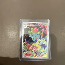 Ivysaur Illustration Rare 134/132 Mega Evolution Pokemon TCG English - Image 1