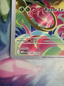 Ivysaur Illustration Rare 134/132 Mega Evolution Pokemon TCG English - Image 2