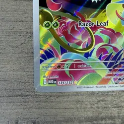 Ivysaur Illustration Rare 134/132 Near Mint Mega Evolution Pokemon TCG English - Image 3