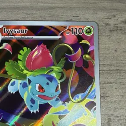 Ivysaur Illustration Rare 134/132 Near Mint Mega Evolution Pokemon TCG English - Image 5