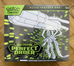 Pokemon TCG: Perfect Order ETB (Elite Trainer Box) New & Sealed (seal damaged) - Image 1