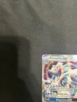 Pokemon TCG Primarina GX Sun & Moon Base Set 42/149 Holo Ultra Rare - Image 2