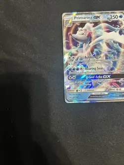 Pokemon TCG Primarina GX Sun & Moon Base Set 42/149 Holo Ultra Rare - Image 5