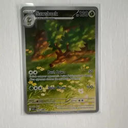 Pokemon Sawsbuck 092/086 Sv: White Flare 130 HP Illustration Rare Holo 50/100 - Image 1