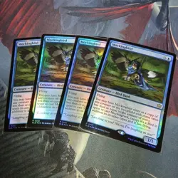 MtG Manedri Foil Storage Set of 4 unused condition - Image 1