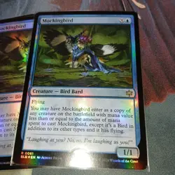 MtG Manedri Foil Storage Set of 4 unused condition - Image 2