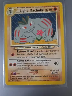 Light Machoke 49/105 Neo Destiny HP POKEMON - Image 1