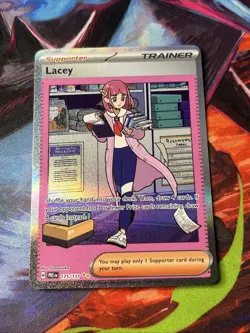 Lacey 175/131 Prismatic Evolutions Special Illustration Rare Pokemon TCG NM - Image 3