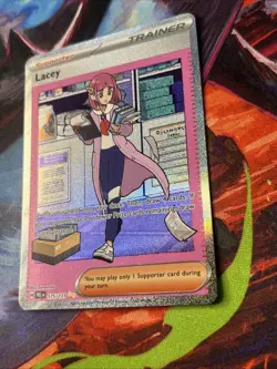Lacey 175/131 Prismatic Evolutions Special Illustration Rare Pokemon TCG NM - Image 4