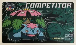 Pokemon 2026 LAIC Latin America Mega Venusaur Competitor Playmat - Image 1