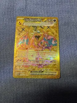Pokemon Charizard Holo Rare Base Set 4/102 120 HP Stage 2 EN Mitsuhiro Arita - Image 1