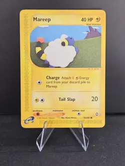 Pokemon TCG Mareep Aquapolis 93/147 Regular Common - Image 1