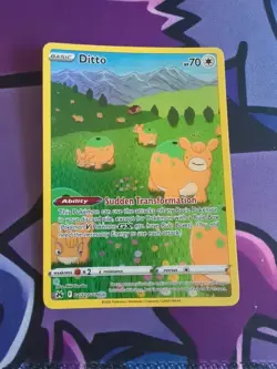 GG22/GG70 - Ditto - Galarian Gallery Illustration Holo - Crown Zenith - Pokemon - Image 1