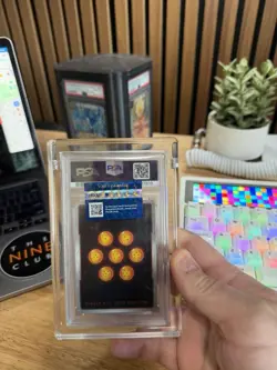 Bandai Son Goku, Apex of the Origin God Rare Foil BT25-148 PSA 10 DBS Masters - Image 2