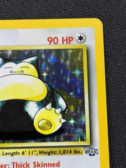 Pokemon TCG Snorlax 11/64 Jungle Holo Rare Card Near Mint Condition - Image 3
