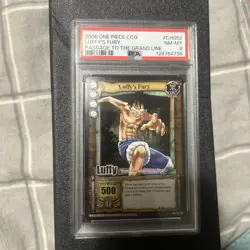 2006 One Piece Luffy’s Fury Silver Rare Foil – psa8 – Passage Grand Line - Image 1